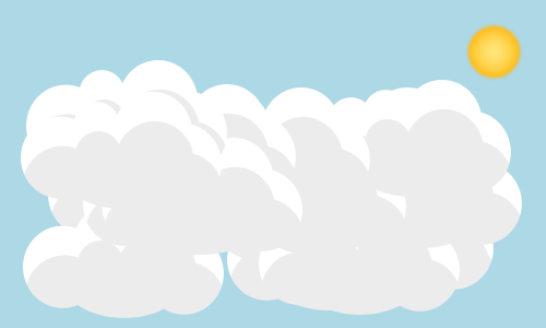 Wolkenbild